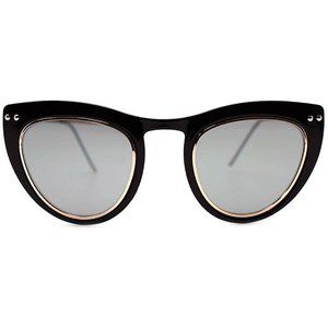 Spitfire Outward Urge Sunglasses in Black/Silver